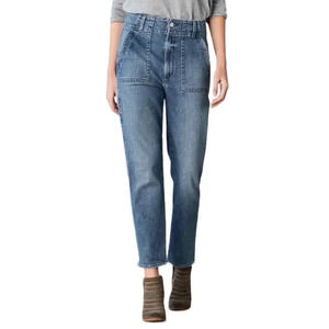 Joes Jeans High Rise Straight Crop Jeans 25